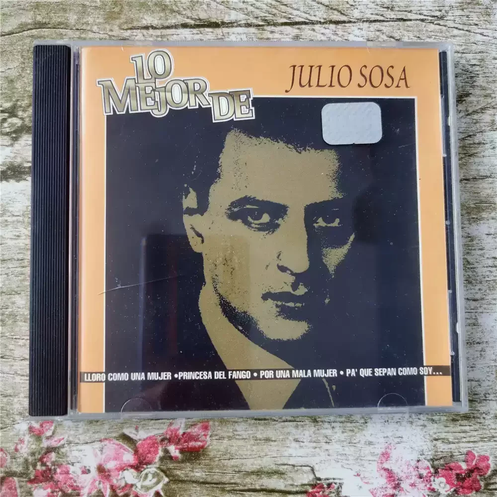CD LO MEJOR DE JULIO SOSA مع PureTango Rhythm الترجمة الصوتية الروحية كما يظهر الأساسية رومانسي وحزن التانغو