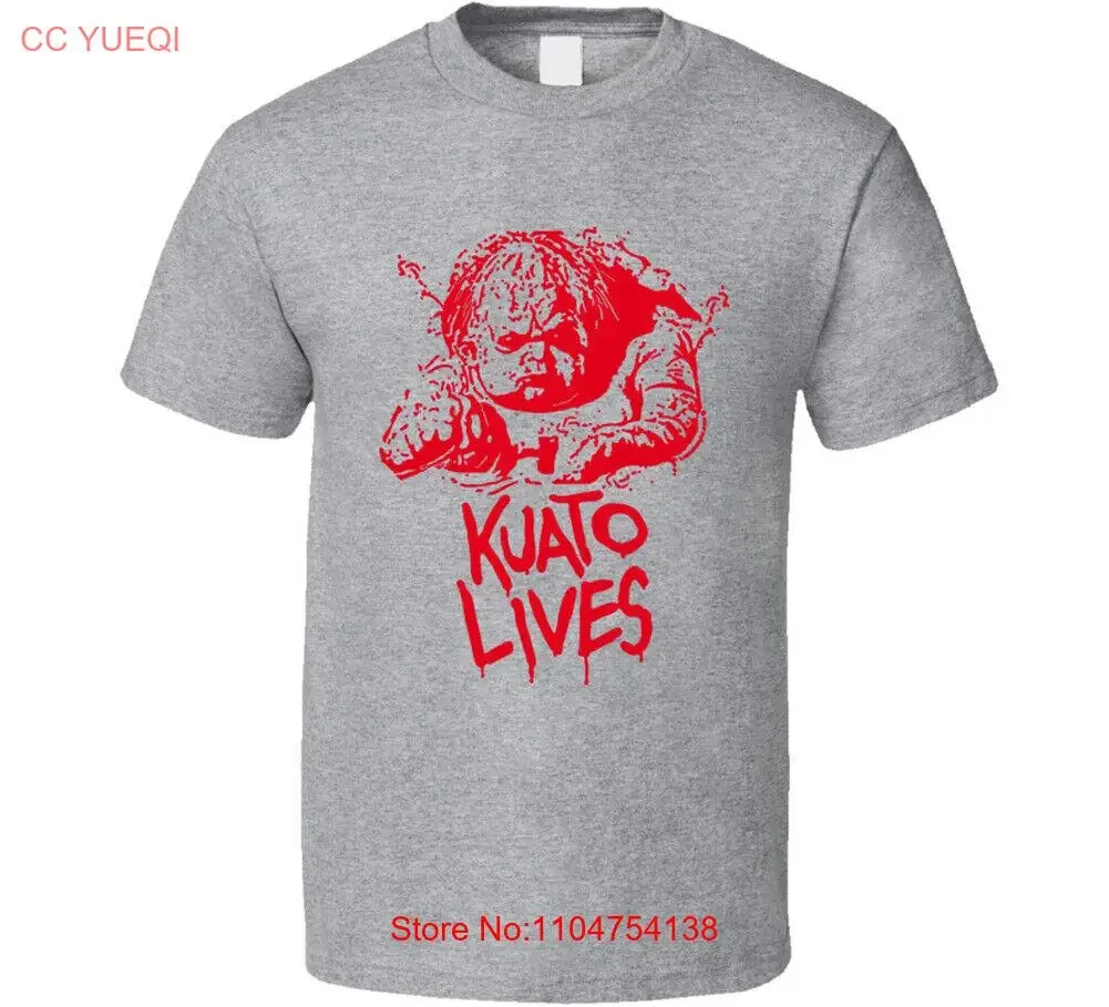 Total Recall Kuato Lives Sci Fi Movie T Shirt vintage Washed fashion Stylish Slightly streetwear Top For Everyday Wear