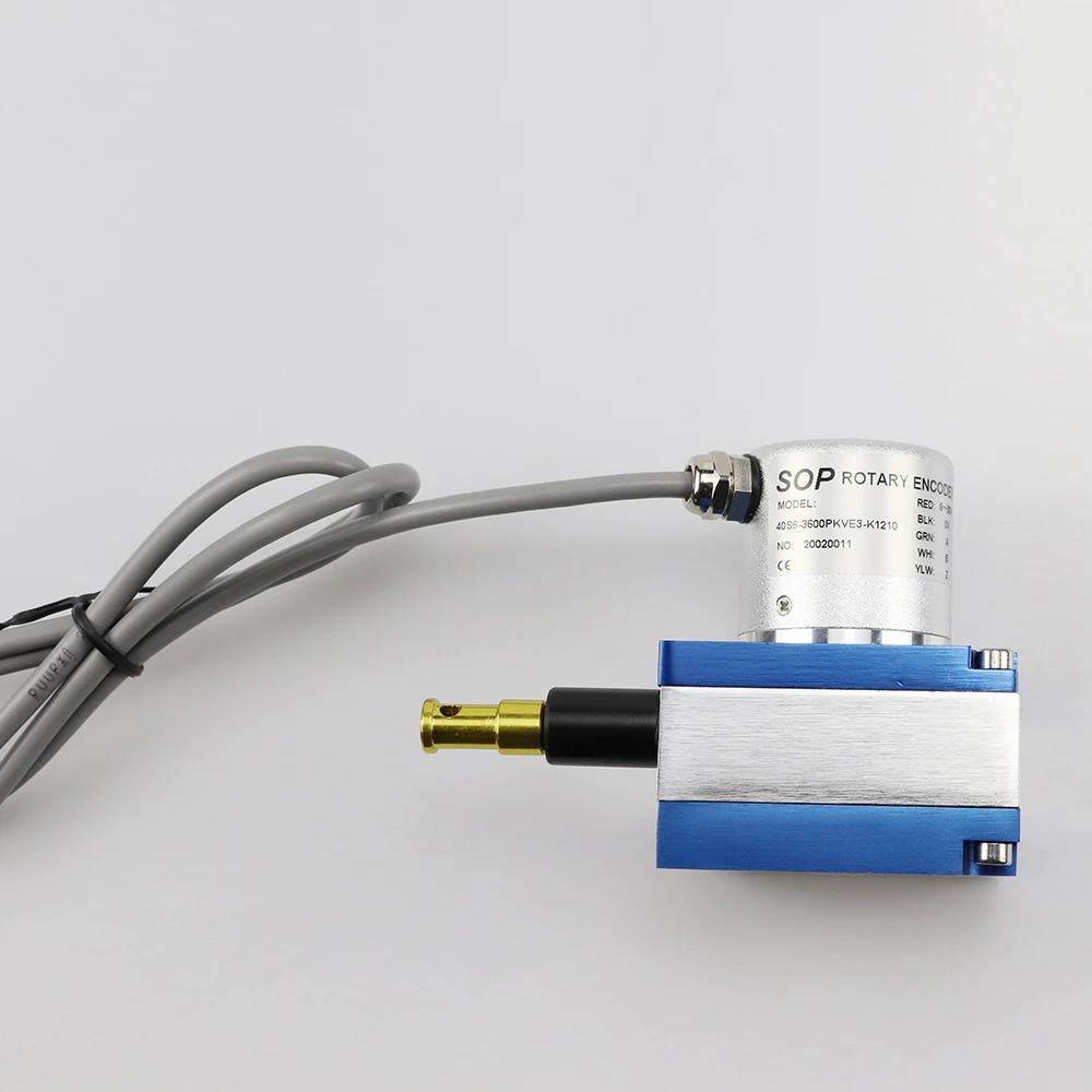 WPS 2000mm Push Pull Output ABZ Draw Wire Encoder With Rope