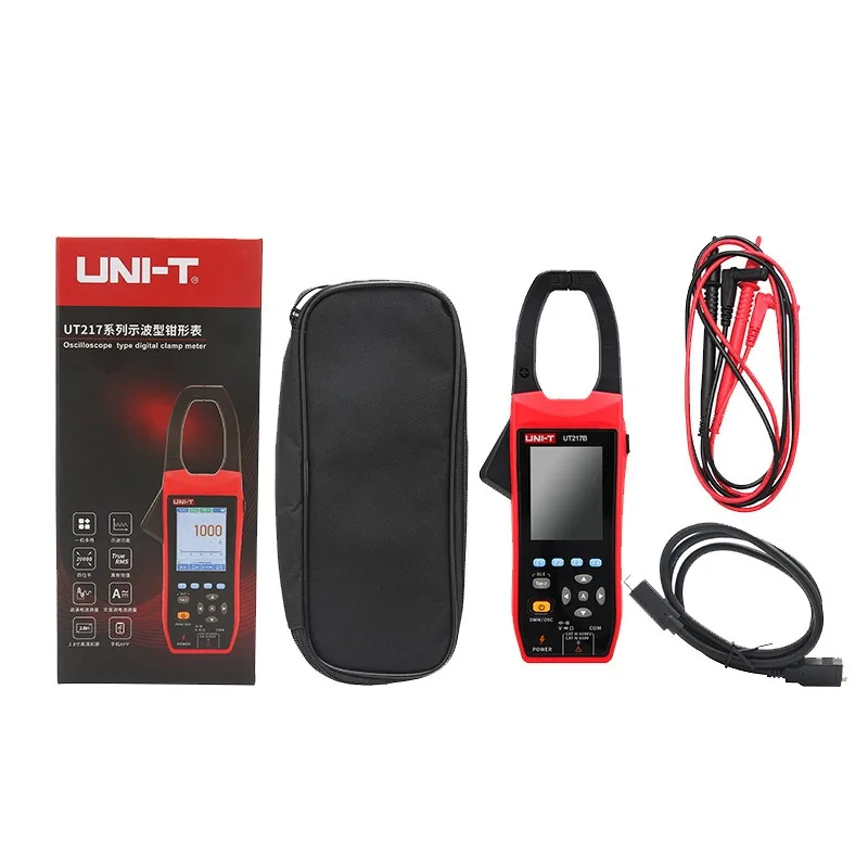 Ulide UT217A/UT217B Oscillographic Clamp Meter 2-in-1 Digital Clamp Multimeter Current 1000A