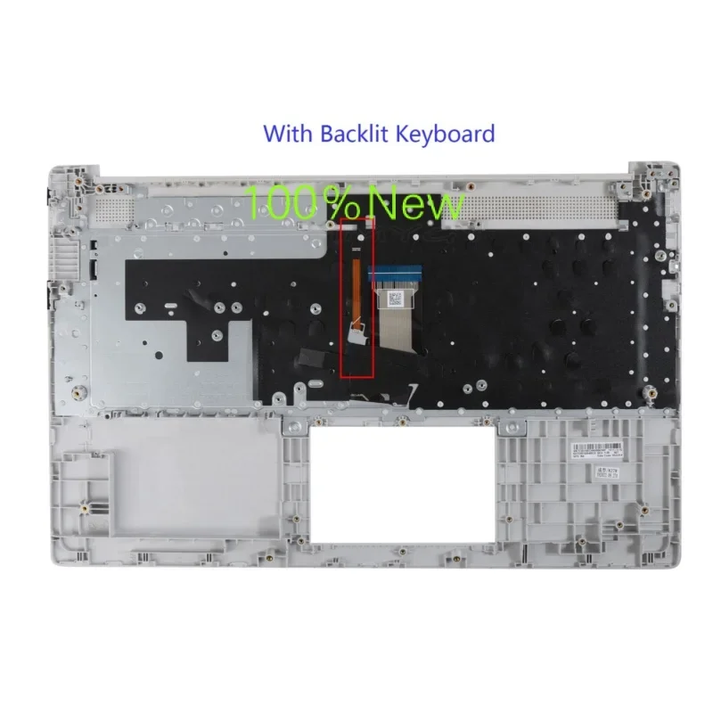 Top cover for HP 17z-cp 17-cn2165cl 17-cn palmrest W/backlit keyboard M50456-001 6070b1894803