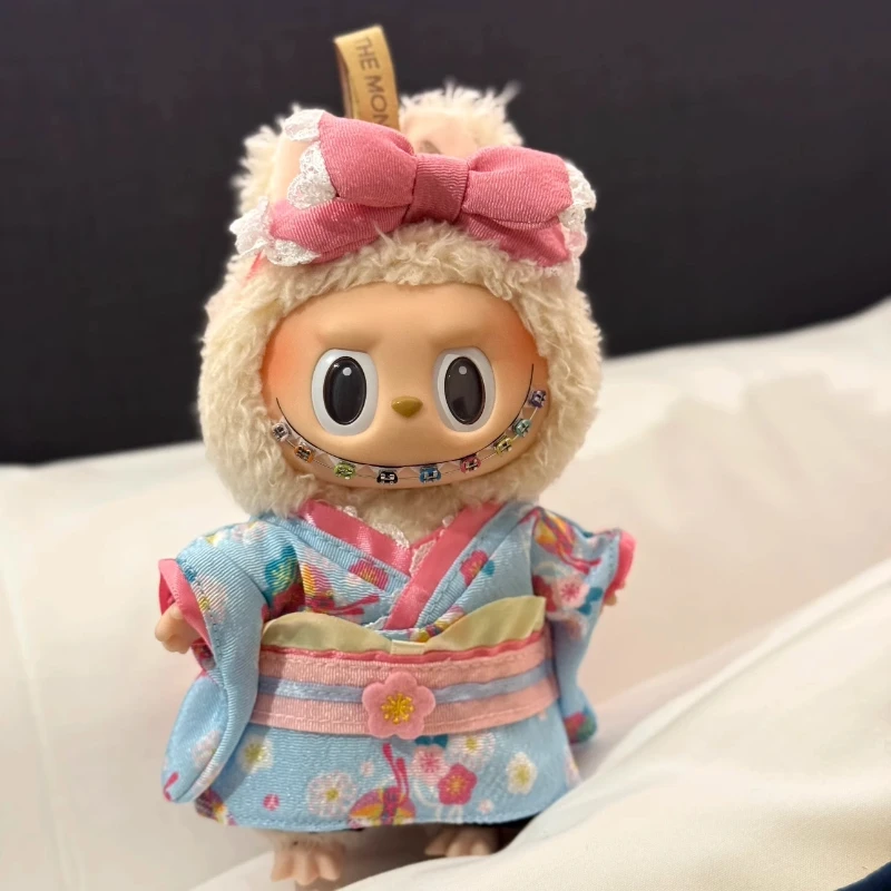 Nur Baby-Anzug [Kimono-Anzug] Niedlicher Dopamin-Babyanzug mit emailliertem Dopamin und 1, 2, 3 Generationen für einen stehenden rosa und roten Sommeranzug von 17 cm