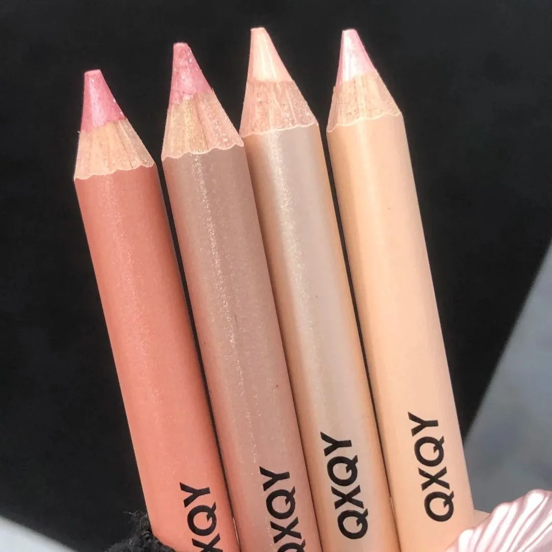 QXQY 3D Unter-Augen-Highlighter-Stift Wasserfest Verwischungsfest Langanhaltend Multifunktionaler Eyeliner Aufhellender Aegyo Sal Make-up-Stift – Detail 1