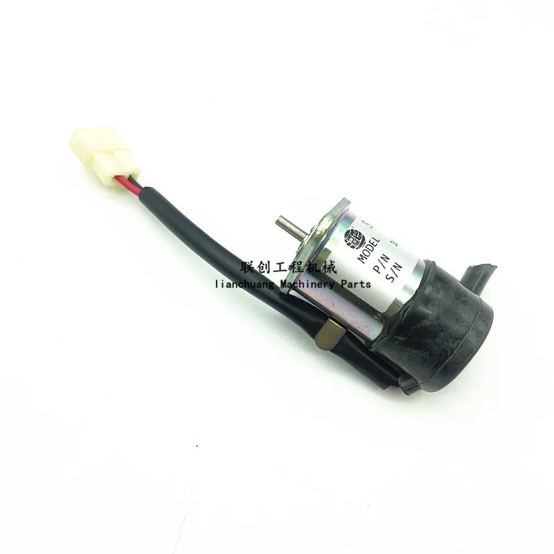 For Kubota KX U15/20/30/35 Stall solenoid valve 16271-60010 Flame extinguisher switch oil cut-off valve excavator