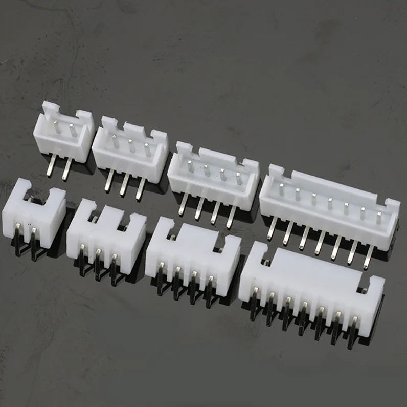 40pcs XH 2-12pin 2.54mm Pitch Socket Connector Right Angle Pin Header Good Female Connector