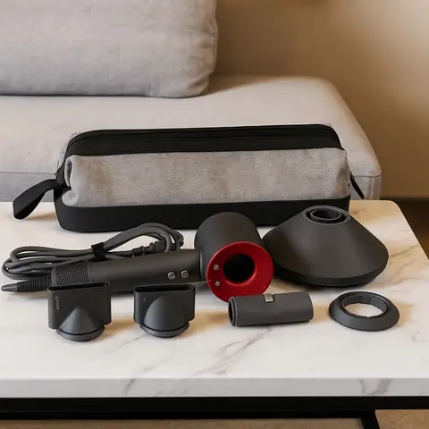 Dustproof Travel Hair Dryer Bag, Hair Curler, Straightener Case, Portable Protection, Storage Bag, Organizer for Dyson