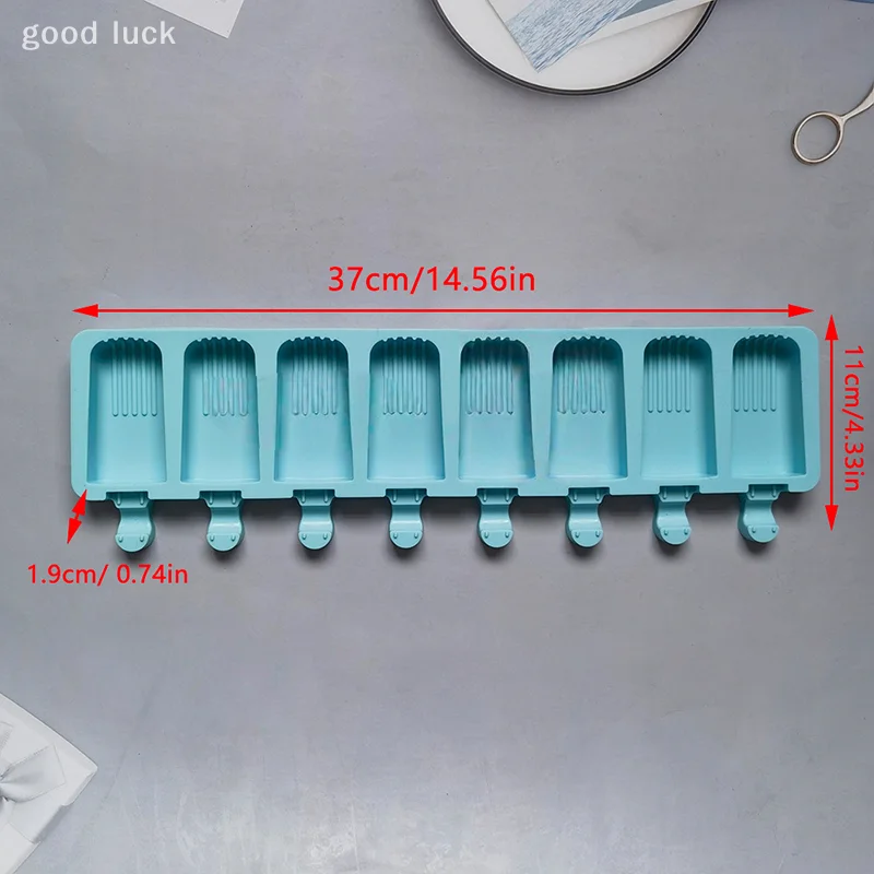 1 Uds molde de silicona para helado DIY Chocolate postre moldes para paletas herramientas caseras suministros para fiestas de verano