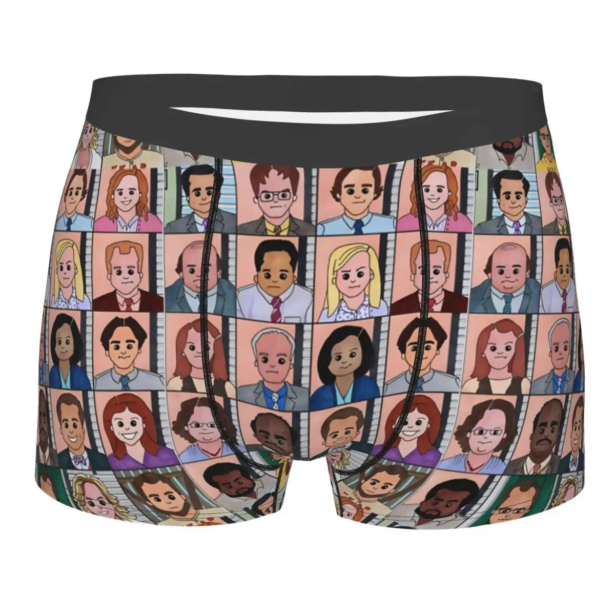 

The Office Dunder Mifflin Bunch Men Underwear Boxer Shorts Panties Funny Soft Underpants for Male