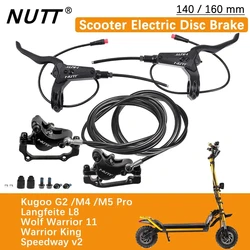 NUTT Electric Scooter Disc Brake E Hydraulic Pad 140 160 Rotor Accessories A5-D For KUGOO M4 Pro M5 G2 Wolf Warrior Smartgyro