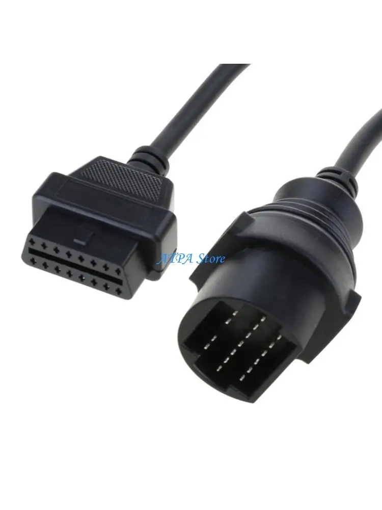 

Кабель U13C Cable obdii obd2 Diagnostic 17 PIN -коннал до 16 -контактного разъема адаптера для