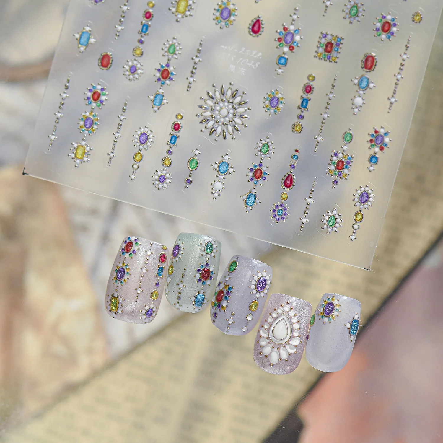 Colorful Gemstone Jewelry Jell - огляд і ціна Paper Weight Crystal