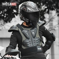 WOSAWE Motorcycle Full Body Armor Moto Protective Gear Equipment Chest Spine Back Protector Shoulder Elbow Knee Protector Pads