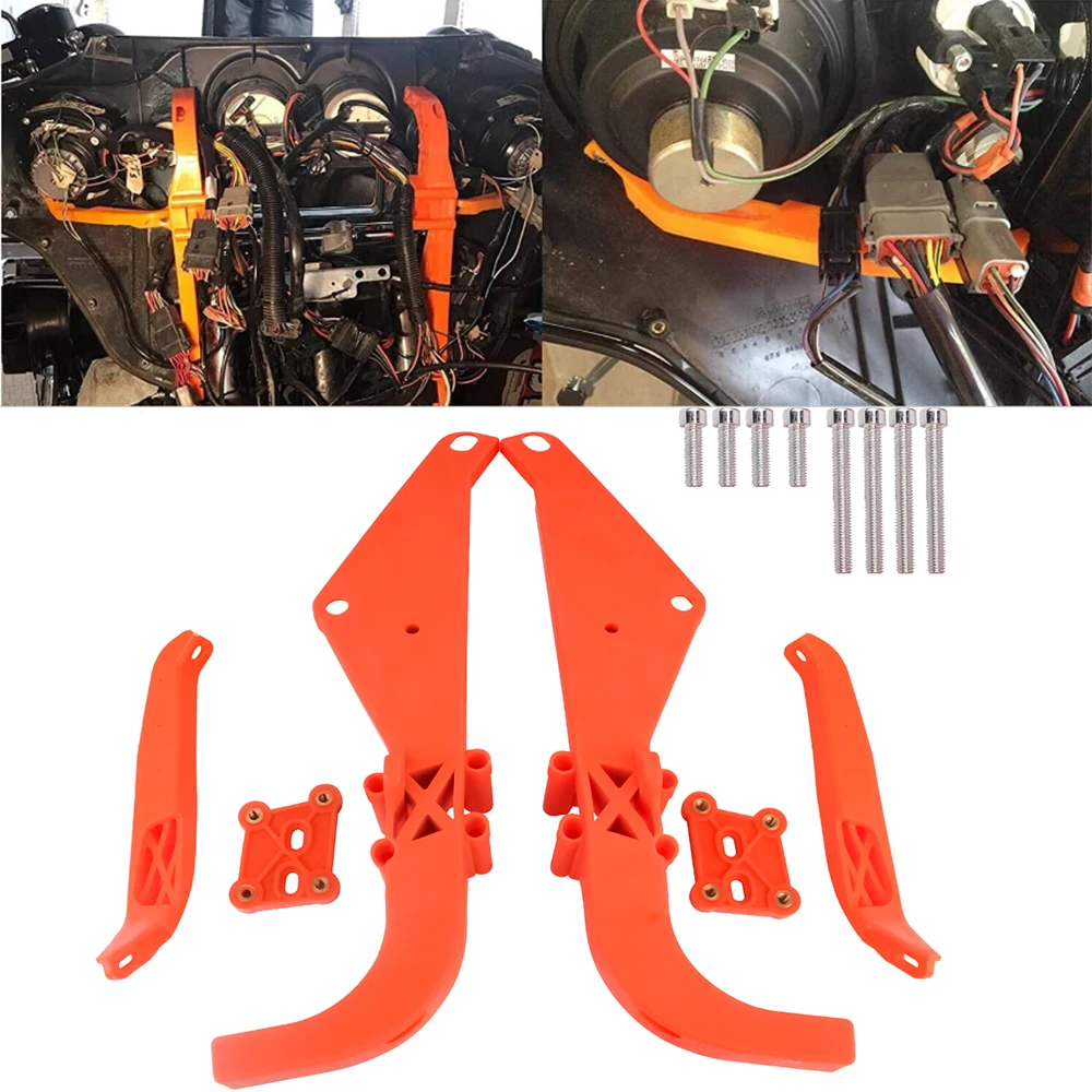 Wsporniki wewnętrzne owiewki motocyklowej Strong Arm Batwing do Harley Touring Street Electra Glide Ultra 1996-2013