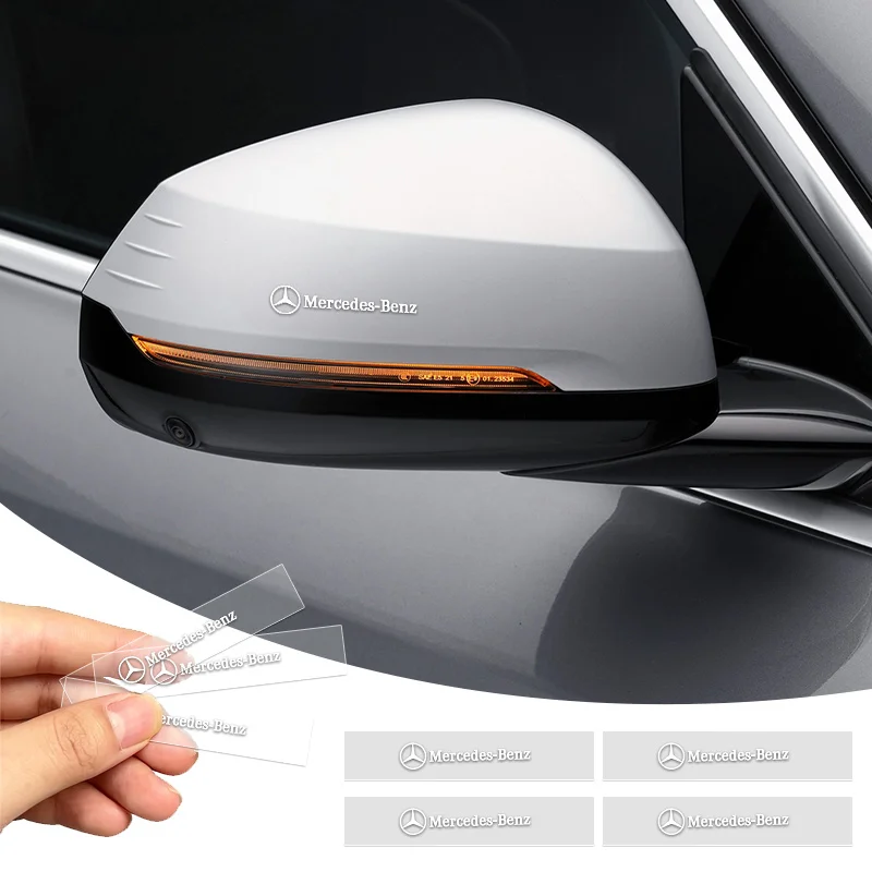 

Car Interior Sticker Creative Emblem Badge Stickers Waterproof For Mercedes Benz AMGW204 W205 W212 W213 W221 W177 W246 GLA GLC