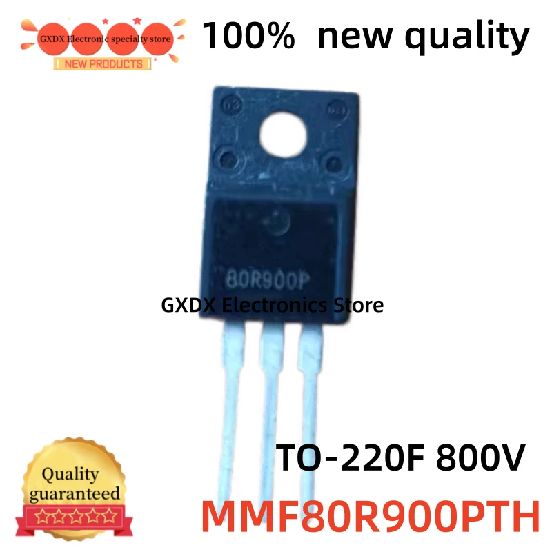 5-10-20-30-40-50 piezas/lote 100% nuevo 80R900P MMF80R900PTH TO-220F 800V en stock
