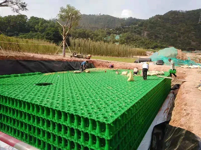 

Good price 40T Soakaway Crates For Rainwater Harvesting System 1000x500x500mm Stormwater Soak Away Crates