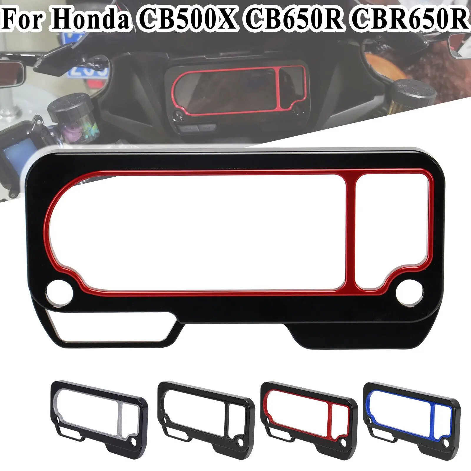 For Honda CB500X CB650R CBR650R Speedometer Instrument Gauge Protector CNC Cover