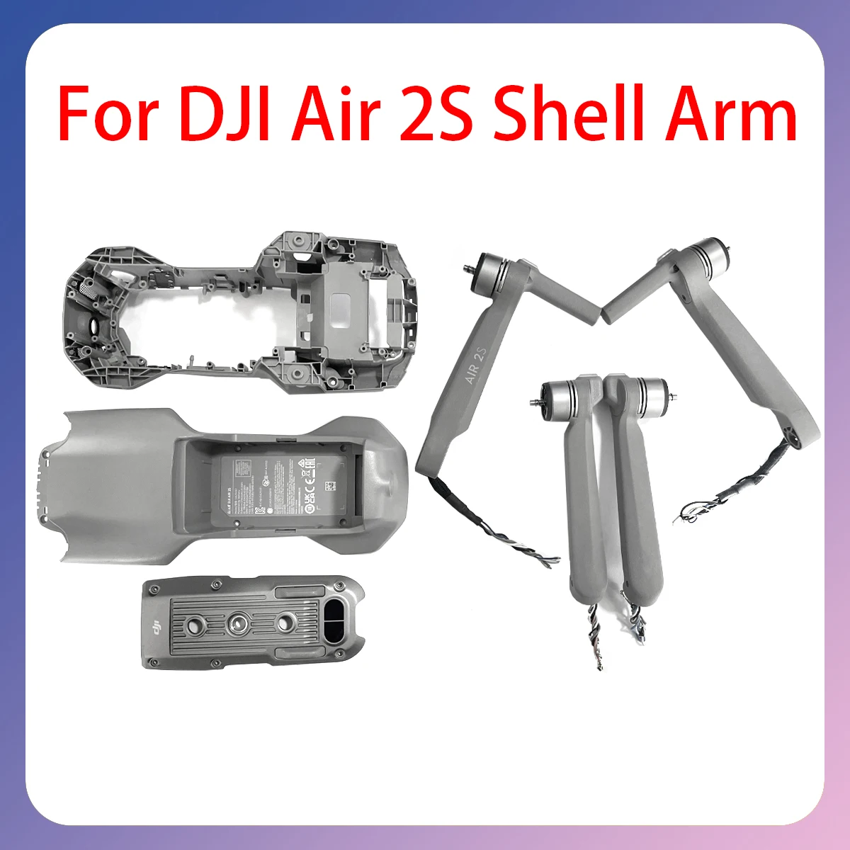

Original Air2s front, rear, left, right power arm upper middle lower shells for DJI drone Air series maintenance accessories