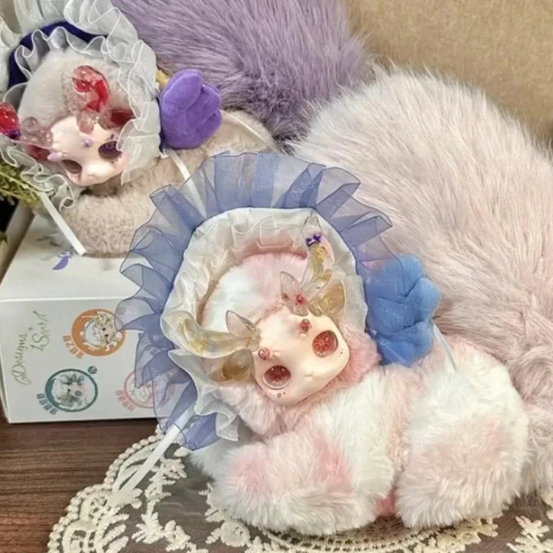 Gululu Fantasy Creatures Deer Flower Series Plush Blind Box Caixa Caja Cute Dolls Girls Boys Gift Mystery Box Bag Pendant