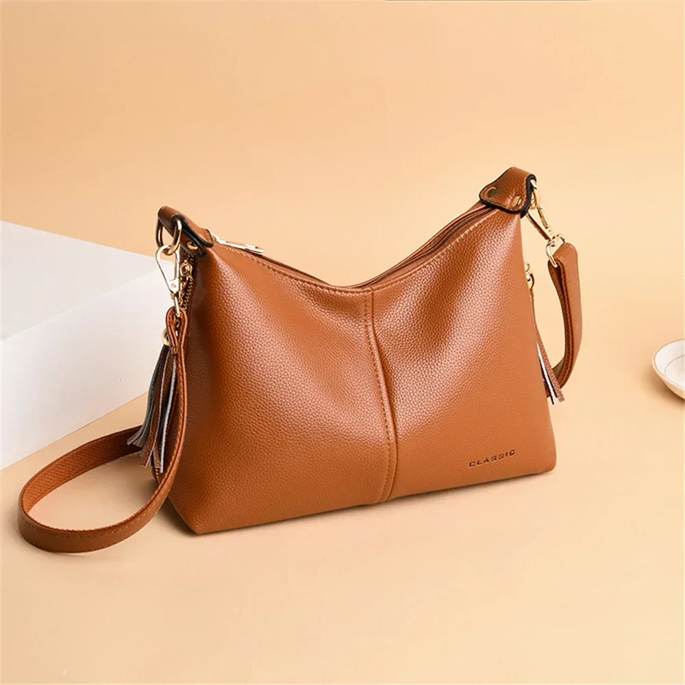 Leather Small Hobos Luxury Handbags Women Bags Designer Handbags High Quality Crossbody Bags For Women Shoulder Bag Sac A Main