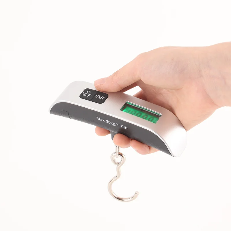 Luggage Scale 110lb 50kg Digital Handheld Portable Hanging Baggage Scale for Travel Suitcase Weight Scale
