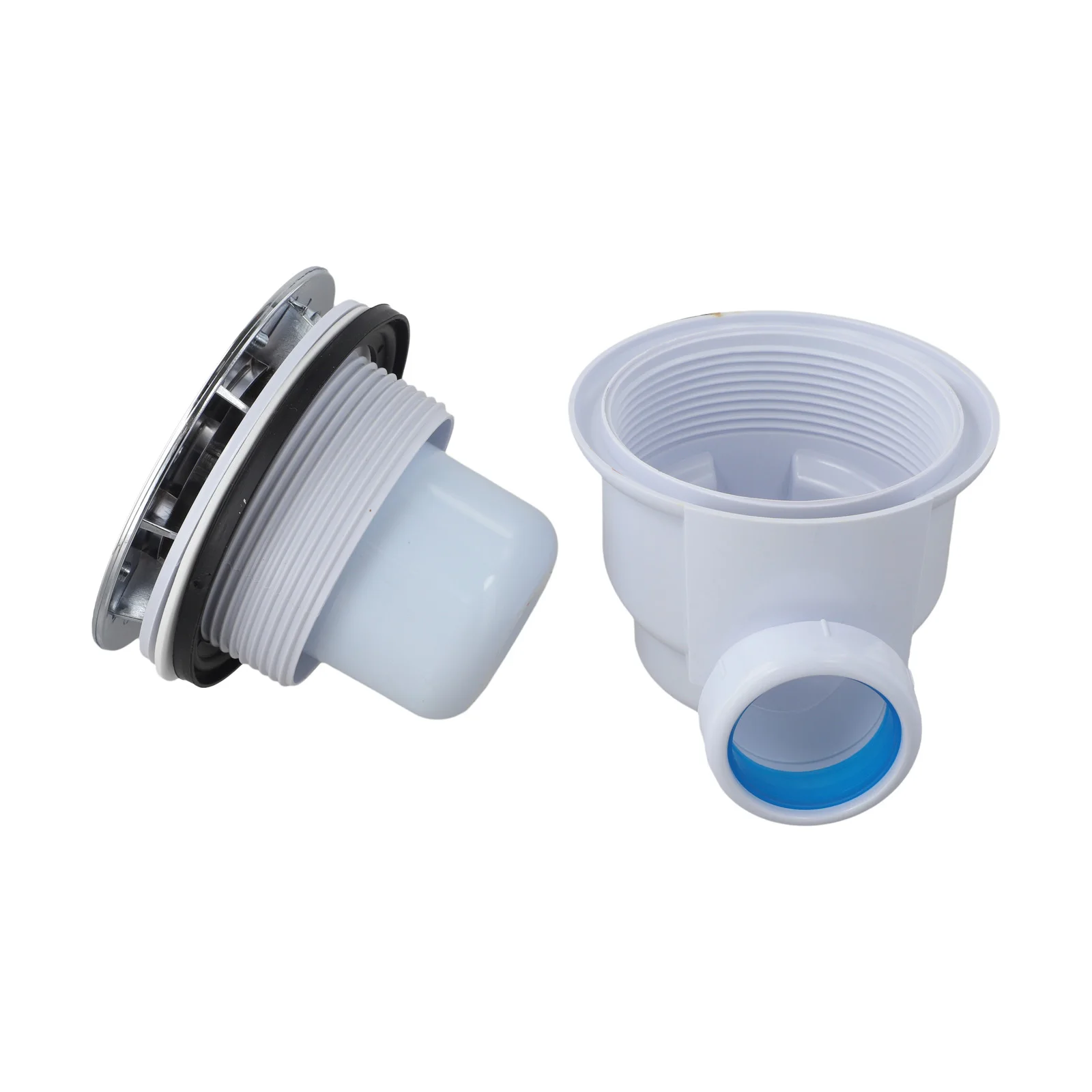 

Modern Bathroom Decor Shower Tray Waste Trap Easy Clean Shower Strainer Accessory Easy Cleaning Trap Compact Size