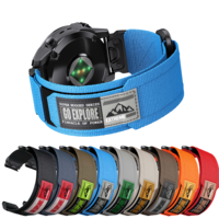 QuickFit 26mm 22mm Nylon Strap For Garmin Tactix 8 51mm 47mm Sport Band For Fenix E 8 7 7X 6 6X 5X 5/Epix/Instinct 3 Bracelet