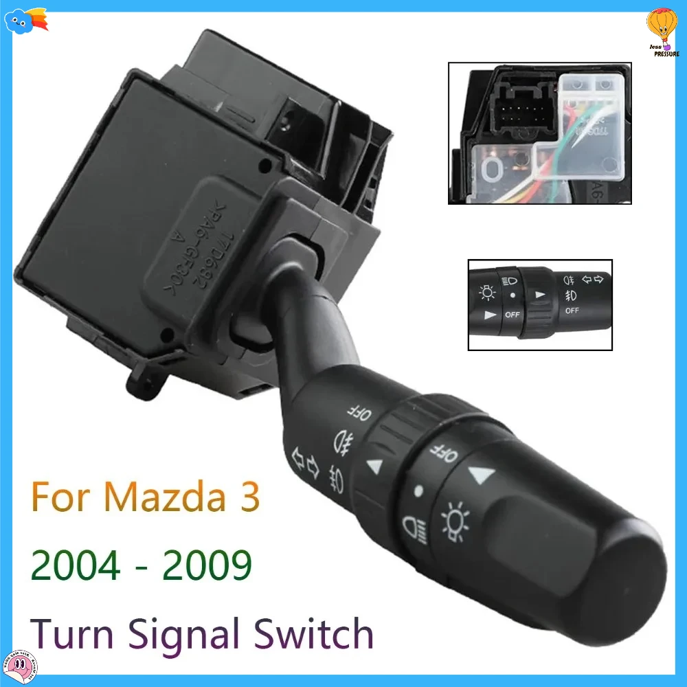 

Для Mazda 3 2004-2009 MAZDA 5 2006-2009 новый диммер фар рулевого управления переключатель указателя поворота запасные части регулировки автомобильные аксессуары