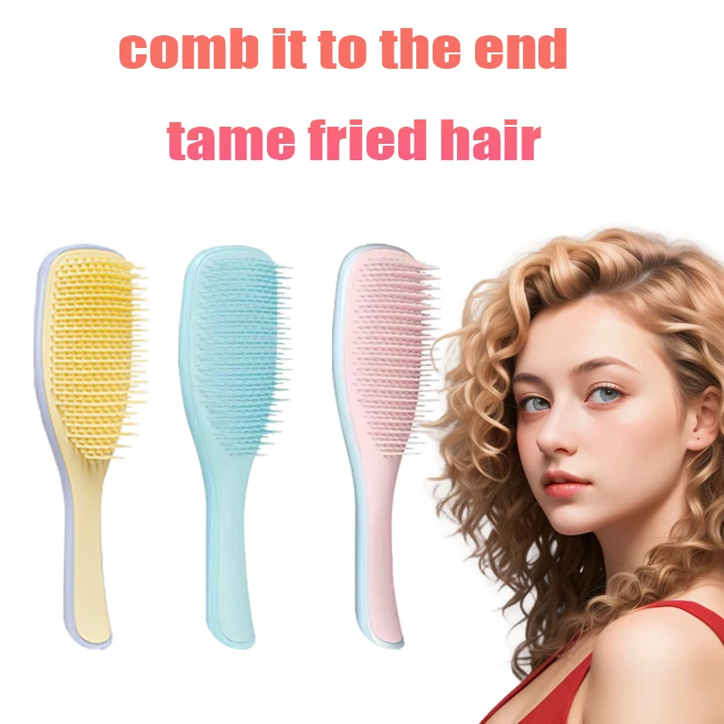 

Scalp Massage Comb Anti-static Massage Hair Brushes Not Knotted Shower Massage Hairbrush For All Hair Types Bursh hair