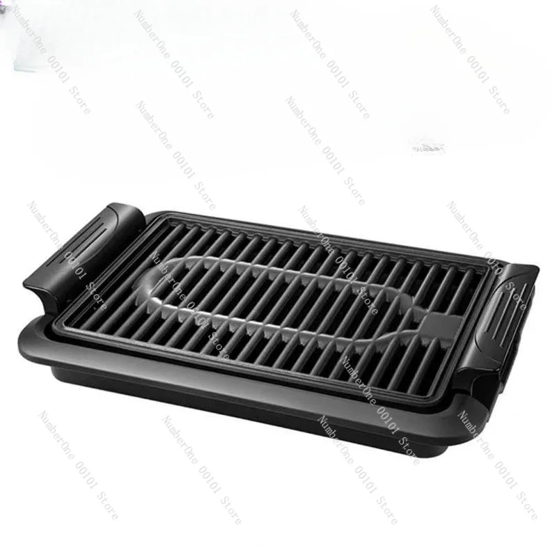 BBQ Grill Household Smokeless Small Skewers Indoor Electric Baking Pan Gifts Electrical Appliances