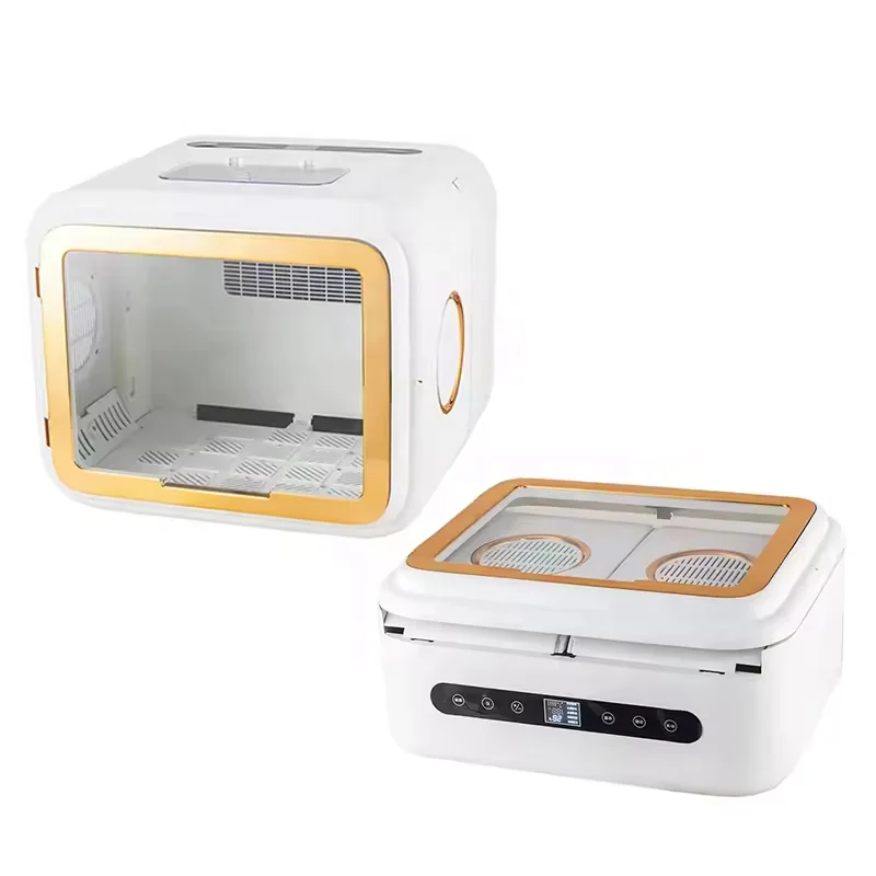 

68L Large Capacity Pet Grooming Machine Smart Foldable Collapsible Pet Hair Blowing Drying House Cat Dog Hair Dryer Box