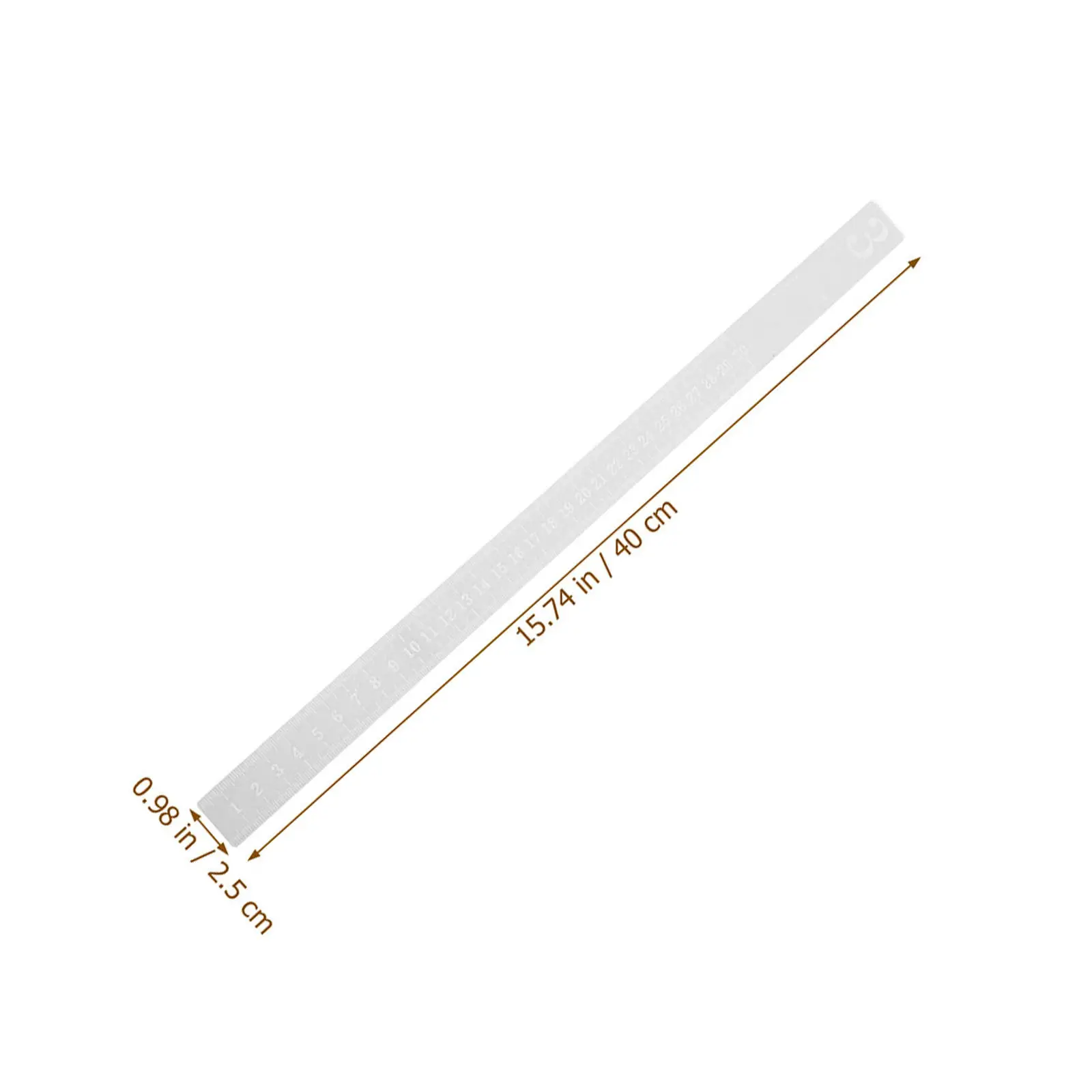 2Pairs Dough Leveling Ruler Acrylic Baking Tool for Precise Thickness Control Pastry Pizza Cookie Making Rolling Pin Measuring