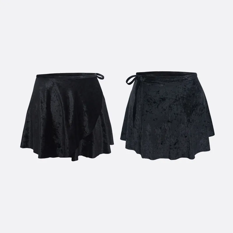 New One-piece Lace-up Adult Velvet Dance Ballet Skirt Adjustable Sexy Latin Dresses Women's Lingerie Stores Elegant Summer Dress