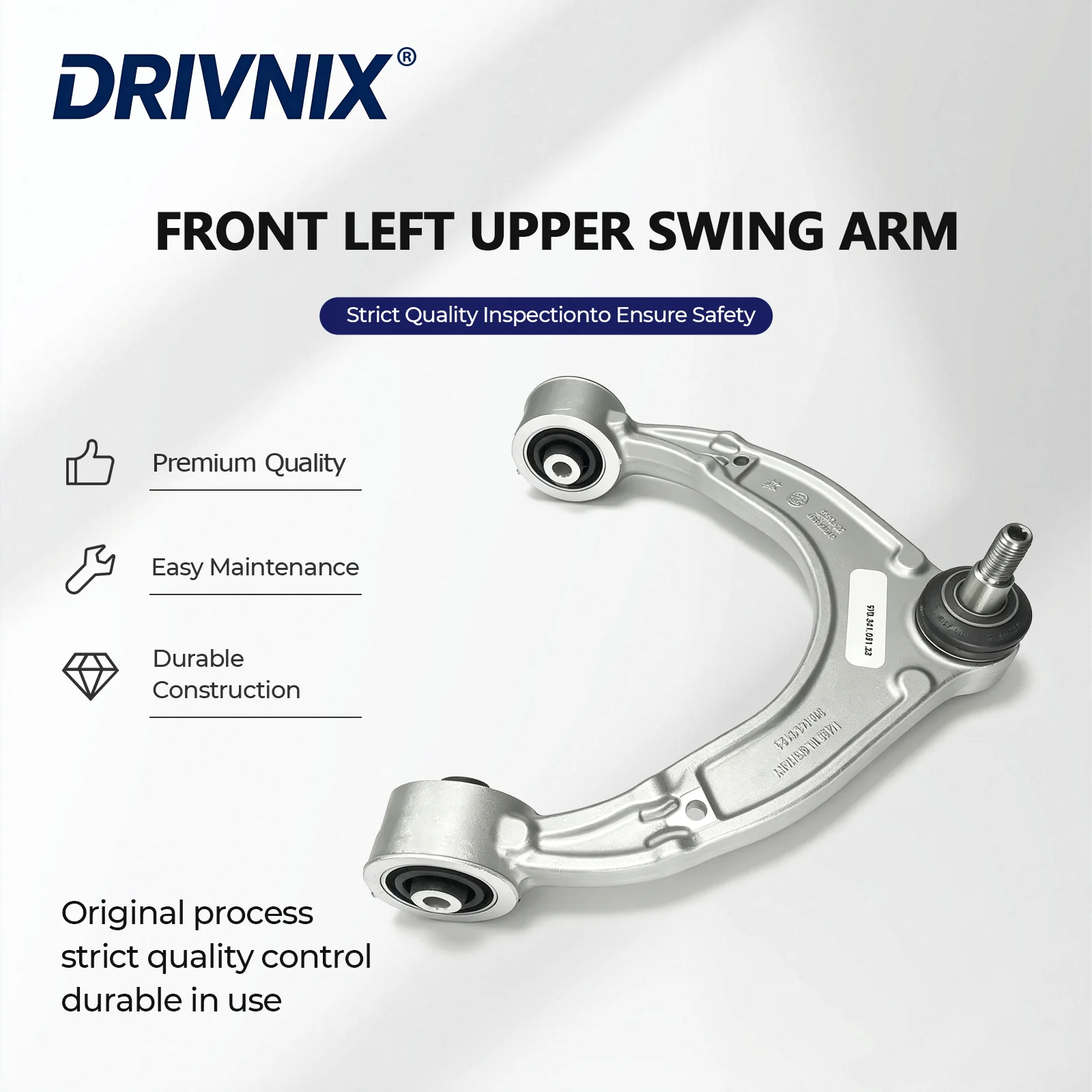 High Quality 1PCS Front Suspension Upper Control Swing Arm 97034105122 97034105123 For Porsche Panamera 970 2014-2016
