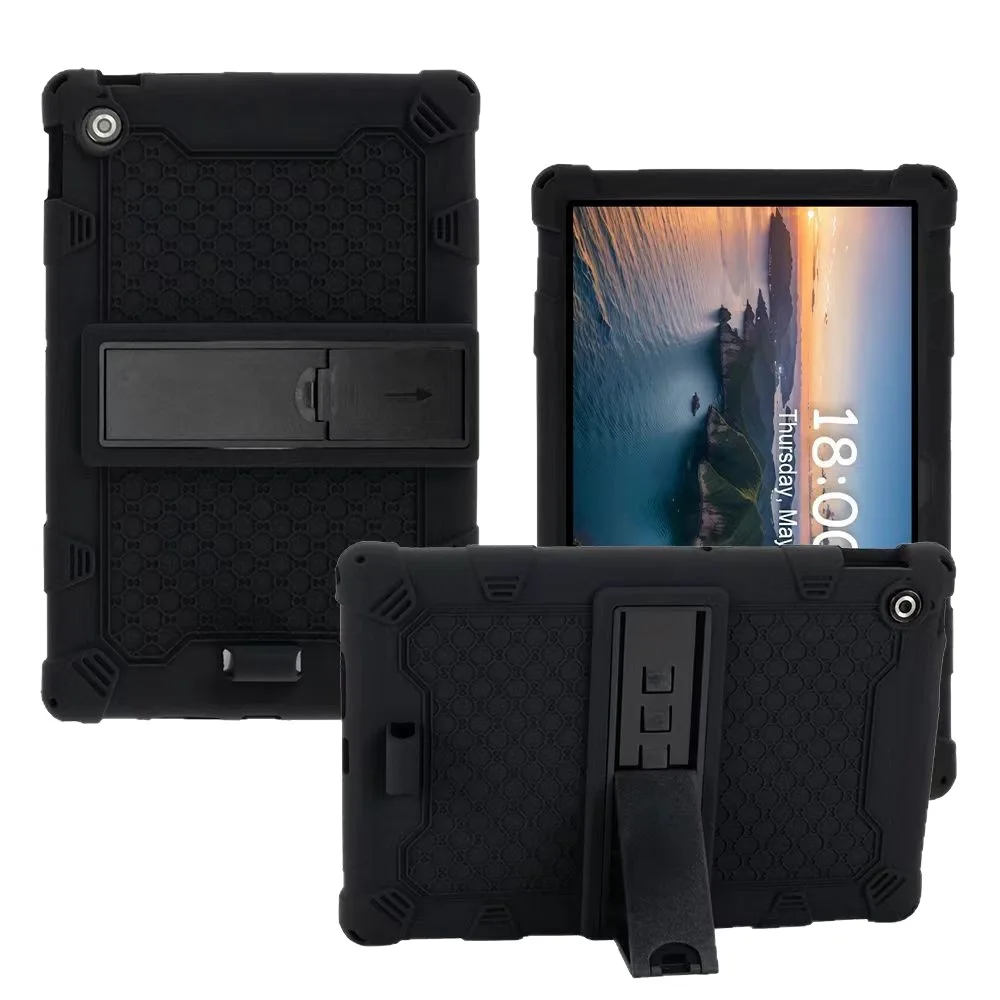 For Lenovo Tab 10.1 2025 Case K10 2nd K10C 10.1 inch Thickened Anti-drop Stand Silicone Funda TB311FU/TB311XU 10.1