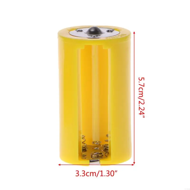 

31BA 3 AA To D Battery Convertor Adapter DIY 3 AA To 1 D Size Battery Holder Cases Box Convert Switcher Battery Holder