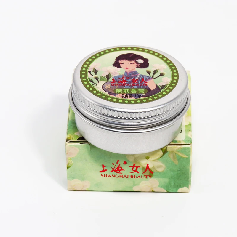 ShanghaiBeauty Jasmine solid perfume perfumes and fragrances for women fragrance deodorant pure fresh elegant solid perfume