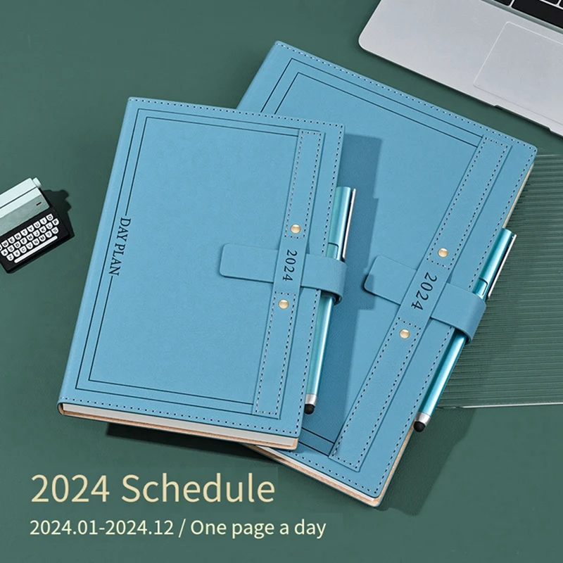 Agenda Plan For 2024 This Notebook Week Plan This Calendar This Notebook Subprogram This One Page A Day Plan