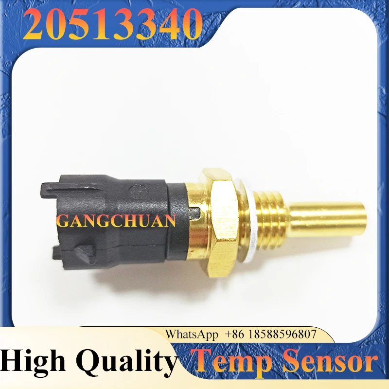 for EC140B EC140C EC160C EC235C EC240B EC290B EC290C Stable Performance Water Temperature Sensor 20513340
