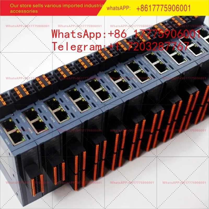 Bus Remote Distribution IO Module ETHERCA PROFINETCCLINKMODBUSTCPETHERNETIP