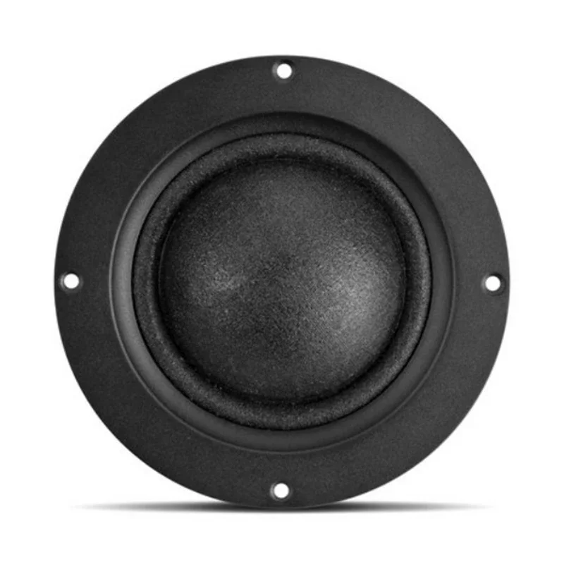 HiVi Original Speaker DM-7500 5'' Fabric Black Membrane Mid-Range Tweeter Driver Unit 5ohm 120W Aluminum Round Panel (1 Pieces )