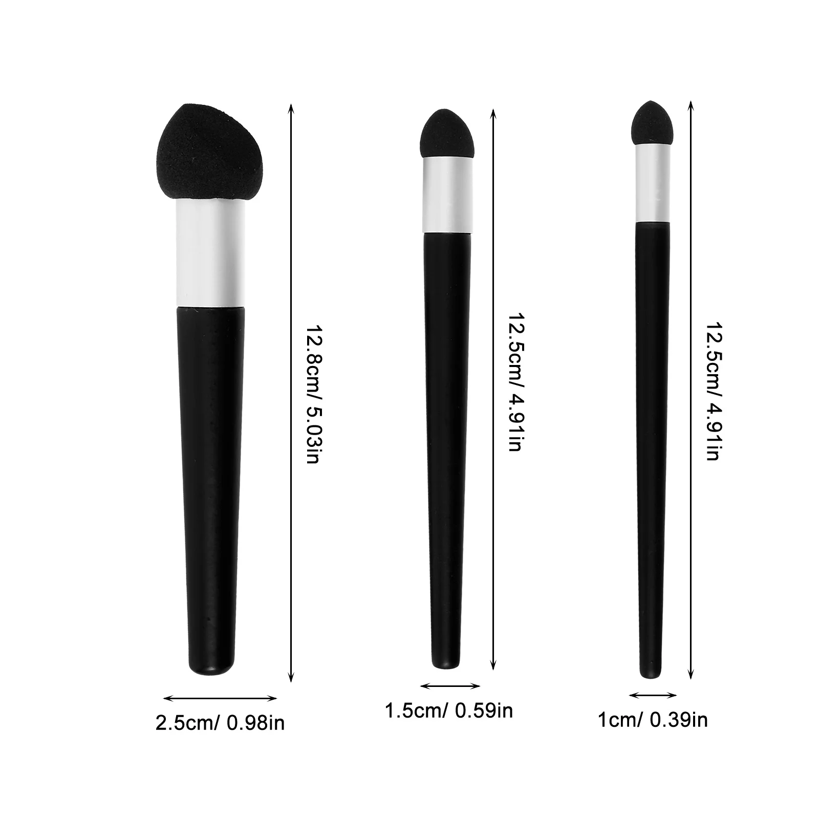 3 قطعة قلم رسم مزج الإسفنج أدوات المحمولة قبضة مريحة Crafts بها بنفسك الحرف اللوحة الفنية الخلاطات الطلاء الإسفنج للجرافيتي