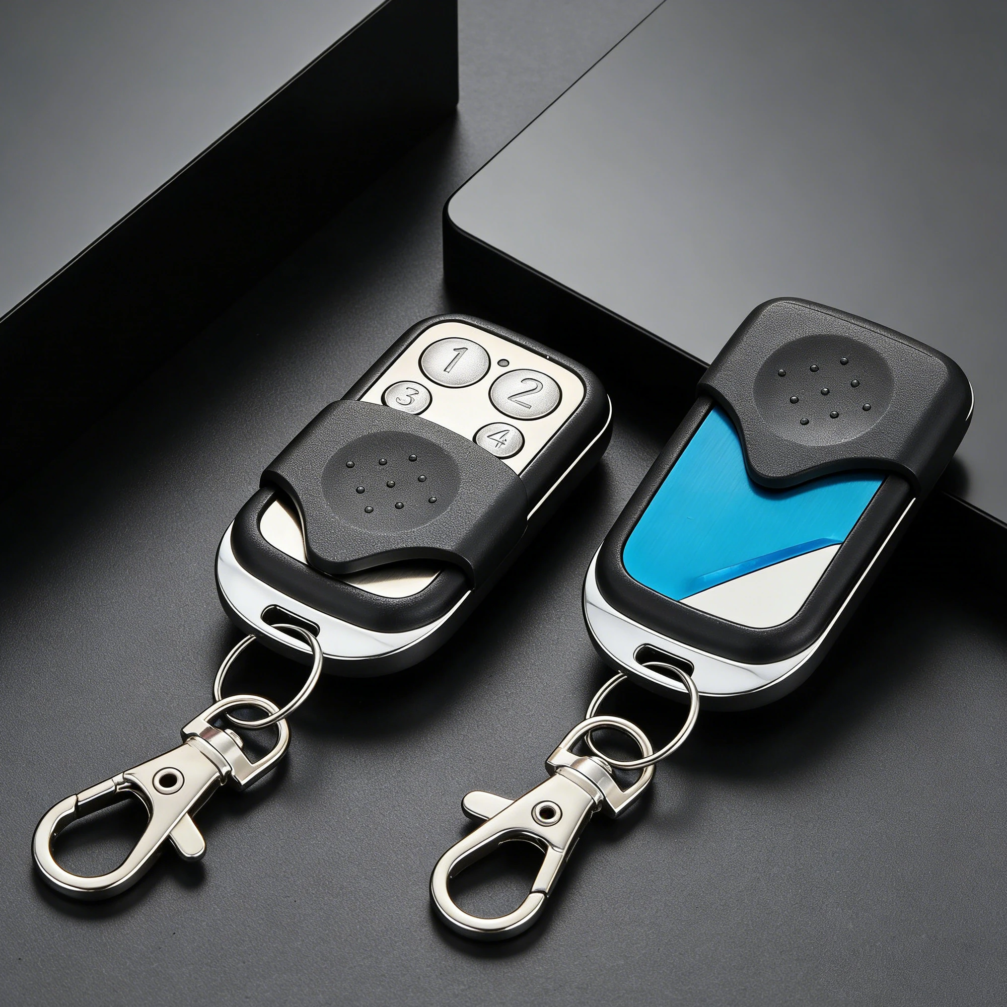 433MHz 4 Button Universal Wireless Remote Duplicator, Fixed Code Cloner Transmitter For Garage Door Electric Gate