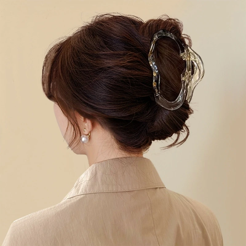 x5xa-ファッショナブルなヘア爪クリップ-アクリル素材-快適なヘアピン-かわいいアクセサリー-カジュアルまたはフォーマルな機会に