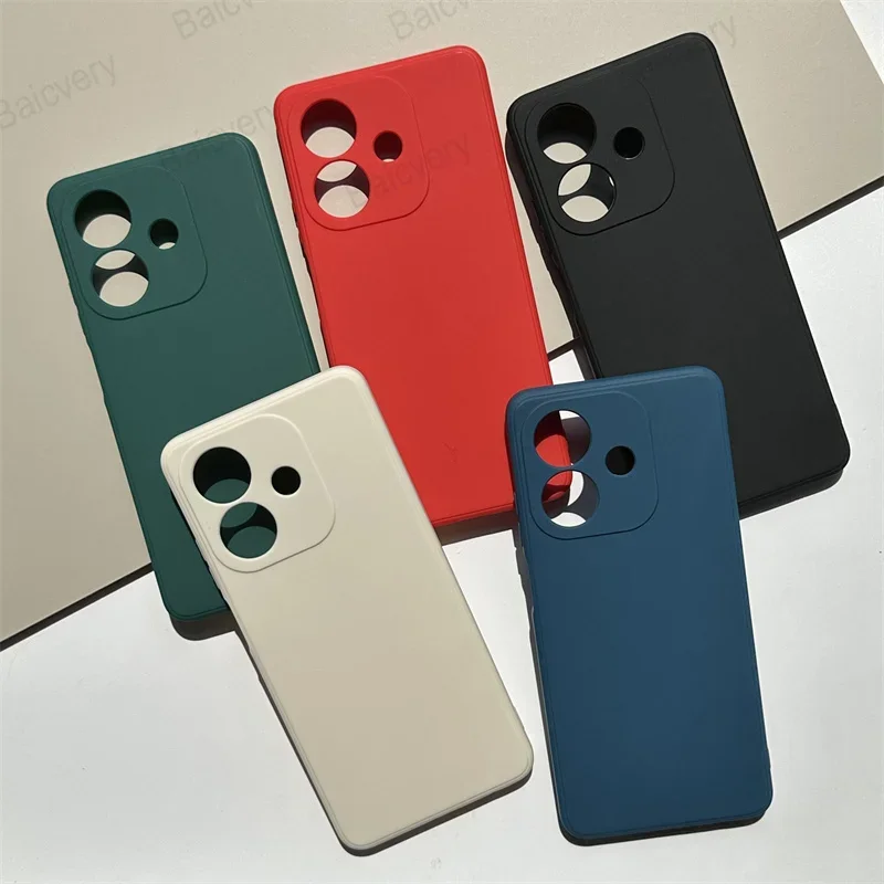 Casing For Realme C53 RMX3760 C51 RMX3830 Narzo N53 RMX3761 Note 50 RMX3834 Colorful Matte Protective Shockproof Cover