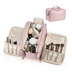 Travel Makeup Bag Women's Large Capacity Cosmetic Portable Organizer Large Opening Waterproof Storage Toiletry Bags