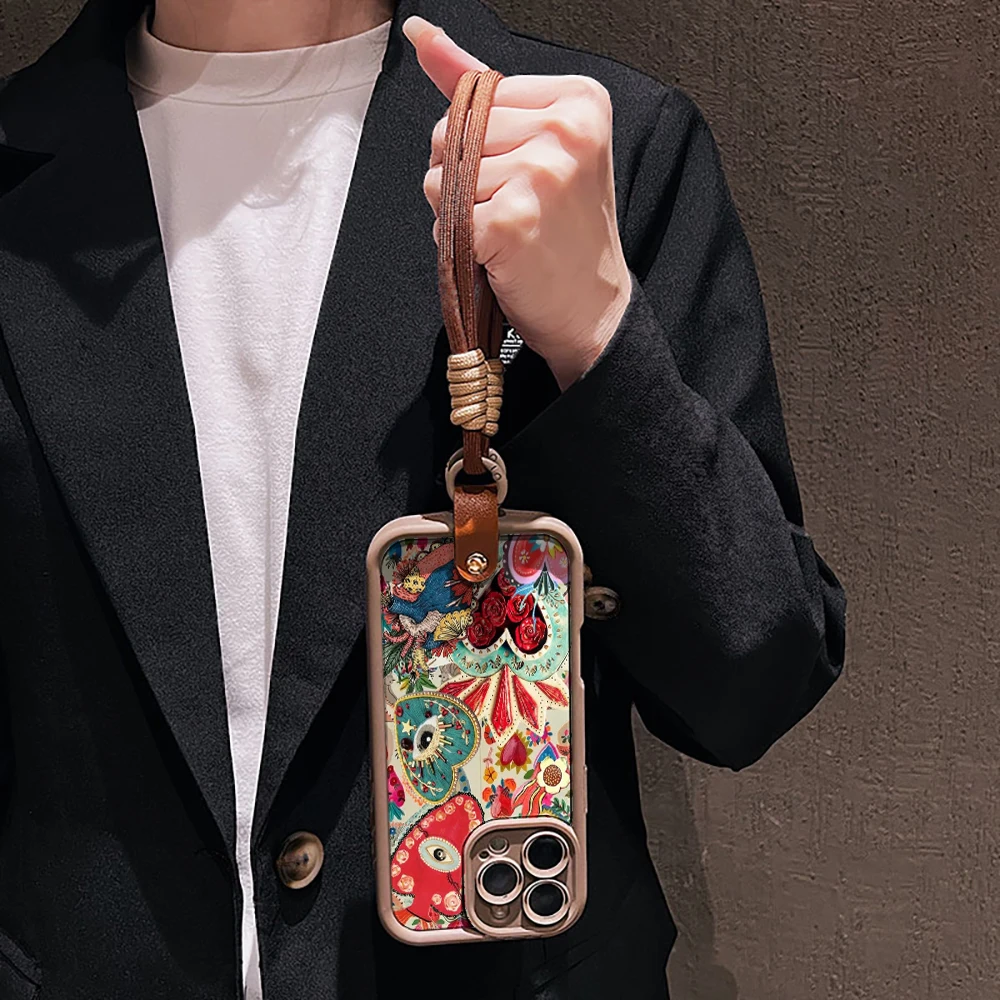 Mexikanische Zollbehörden Handyhülle für Samsung Galaxy S26 S21 S25 S24 S23 S22 Ultra Plus FE Hülle A16 A36 A54 A55 A56 mit Lanyard Funda – Detail 11