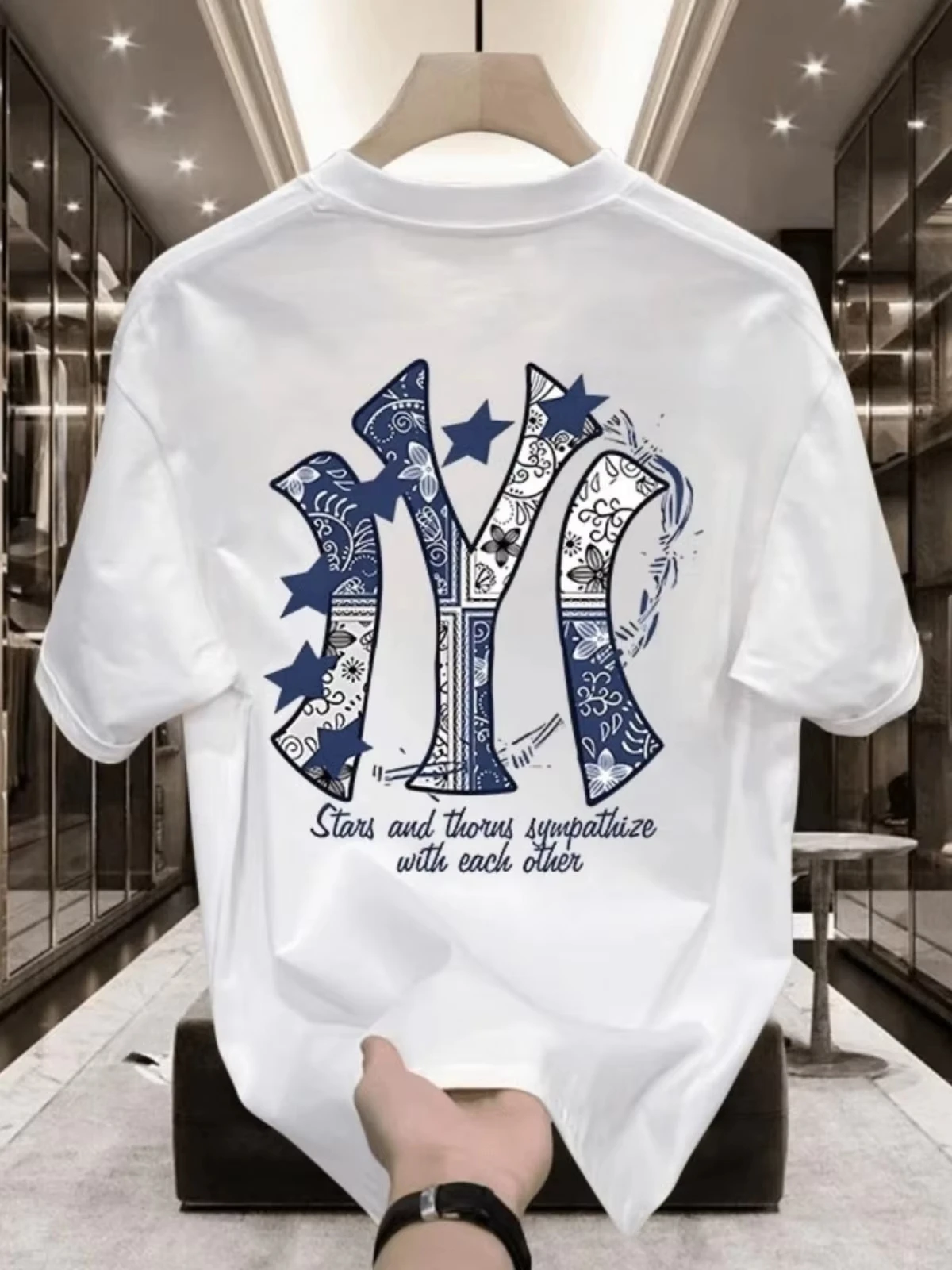Street Fashion Brand Logo - 2026 Street Trendy Marken-Sportlogo Freizeit-T-Shirt Luxusmarke