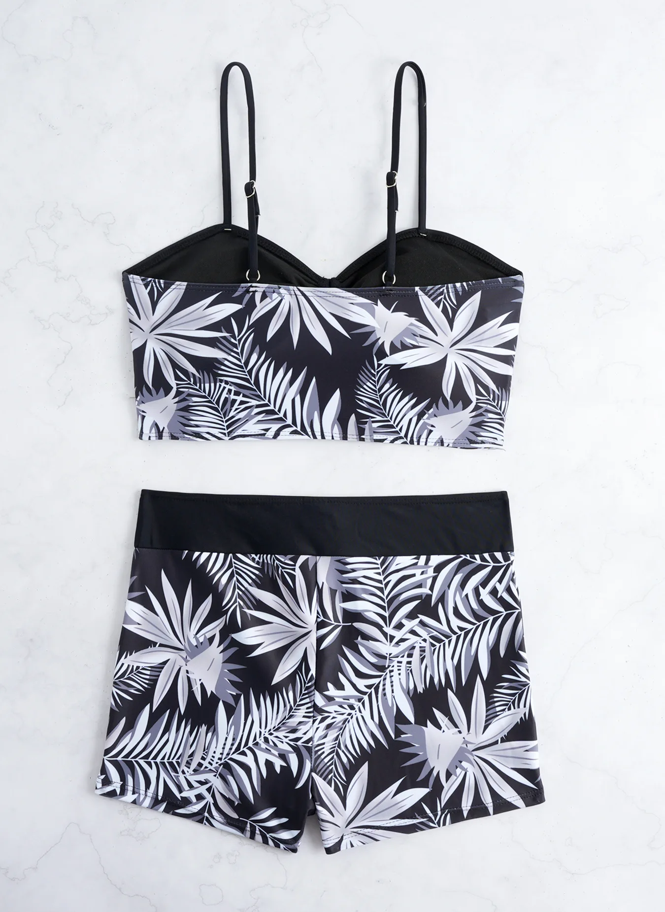 Bikini sexy de cintura alta para mujer, traje de baño de dos piezas, nuevo estilo 2026, pantalones de ángulo plano, ropa depo...