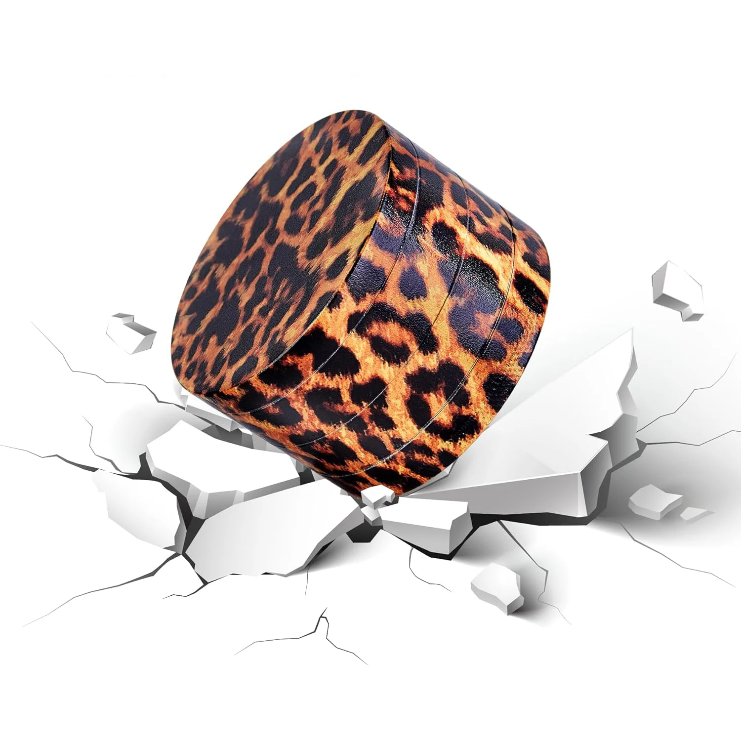 Leopard Print Metal Herb Grinder-50mm/2inch